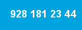 928 181 23 44 928 181 23 44
